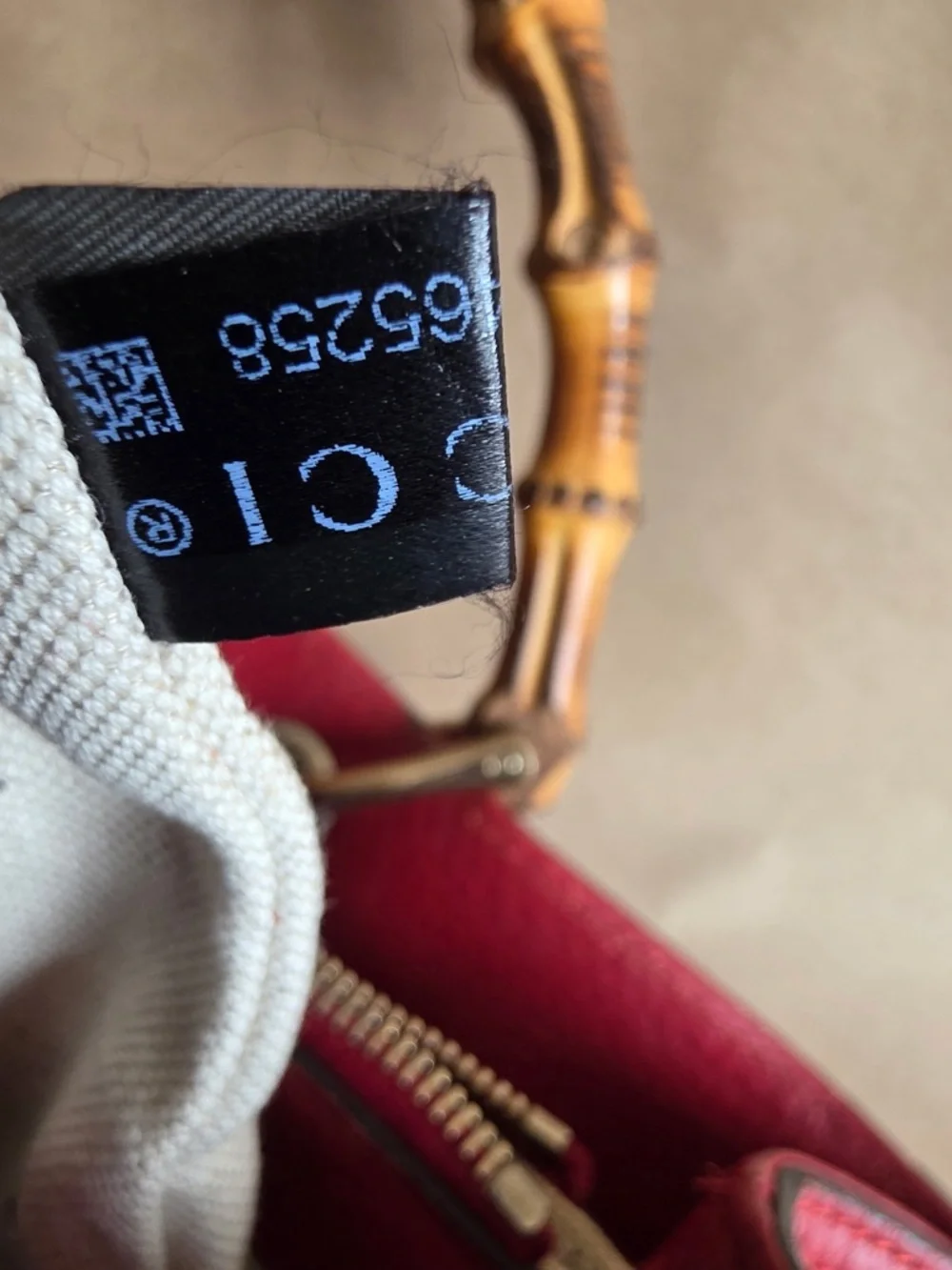 Gucci Bamboo Shopper Leather Tote